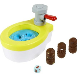Ecost Prekė po grąžinimo Mattel Games - Turbo Poop Catcher, Žaislas Vaikams su Tualeto Žaislu