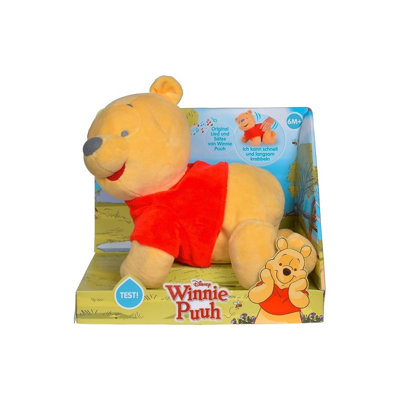 Ecost prekė po grąžinimo Simba 6315876875 - Disney Mikė Pūkuotukas „Ropok su manimi“, pliušinukas
