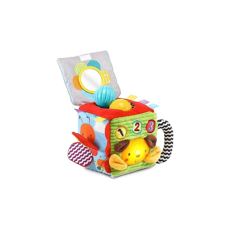 Ecost prekė po grąžinimo VTech - Interaktyvus sensorinis kubas, kūdikių lavinimo žaislas