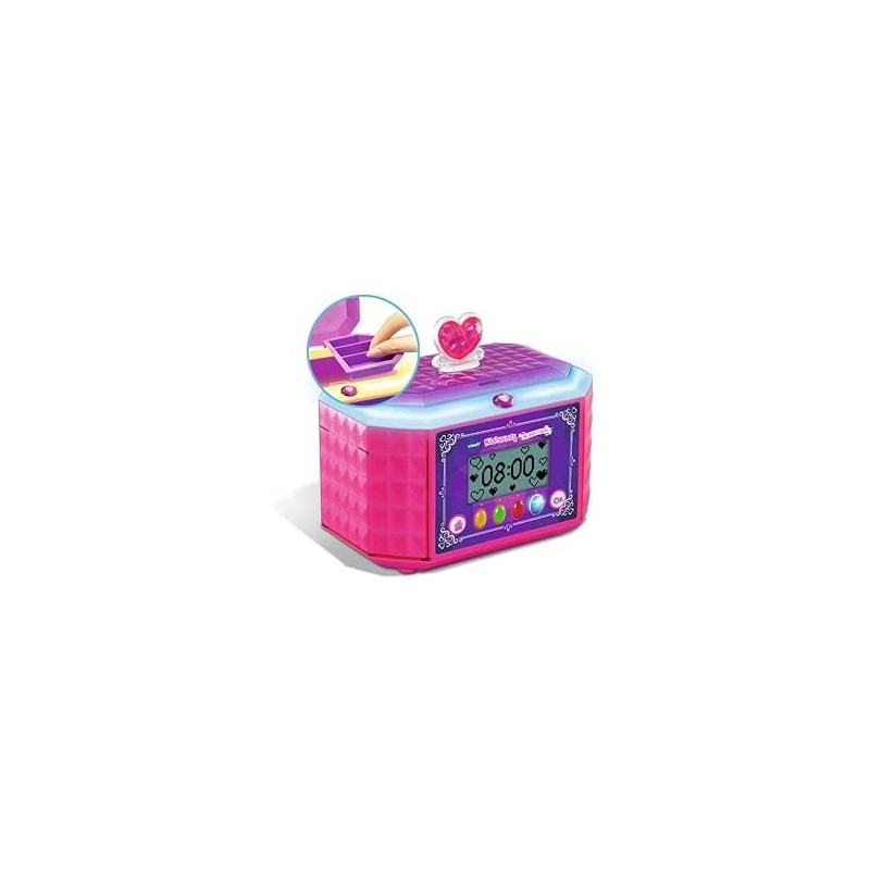 Ecost prekė po grąžinimo VTech - KidiSecrets - Mano papuošalų dėžutė, rožinė, magiškas ir daugiafunk