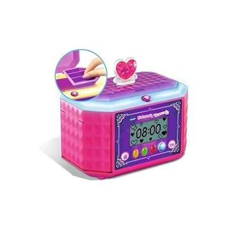 Ecost prekė po grąžinimo VTech - KidiSecrets - Mano papuošalų dėžutė, rožinė, magiškas ir daugiafunk
