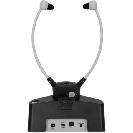 Ecost prekė po grąžinimo TechniSat STEREOMAN ISI 2 (Version 2) Wireless Stereo Headphones for TVs an