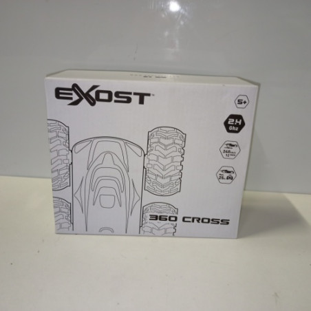 Ecost prekė po grąžinimo Exost nuotoliniu būdu valdomas visureigis, 360 Cross rožinis 2,4 GHz, vaira