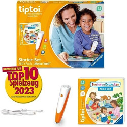 Ecost Prekė po grąžinimo Ravensburger Tiptoi Starteris-Set 00112: Rašiklis ir Paveikslų Knyga Paiešk