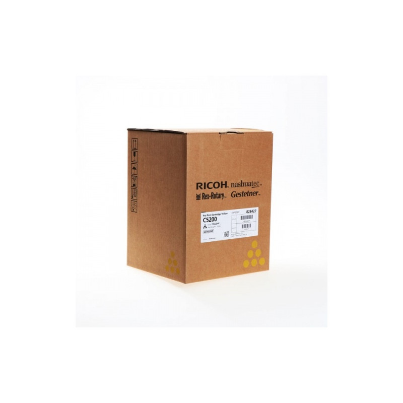 Ricoh C5200 (828427), geltona kasetė lazeriniams spausdintuvams, 24000