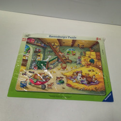 Ecost prekė po grąžinimo Ravensburger dėlionė vaikams - 05092 Farm Dwellers - vaikams nuo 3 metų, 1