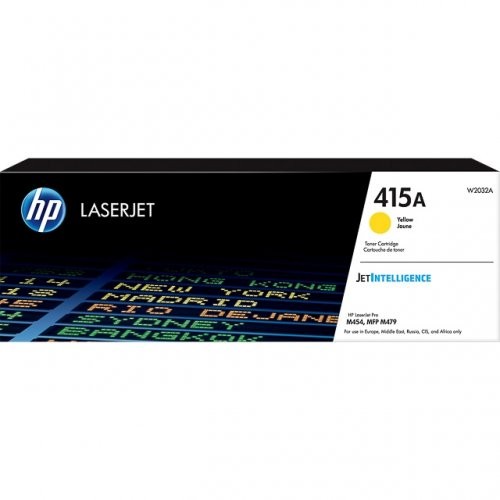 Kasetė HP No.415A (W2032A) YL 2100psl OEM-LAZERINĖS KASETĖS