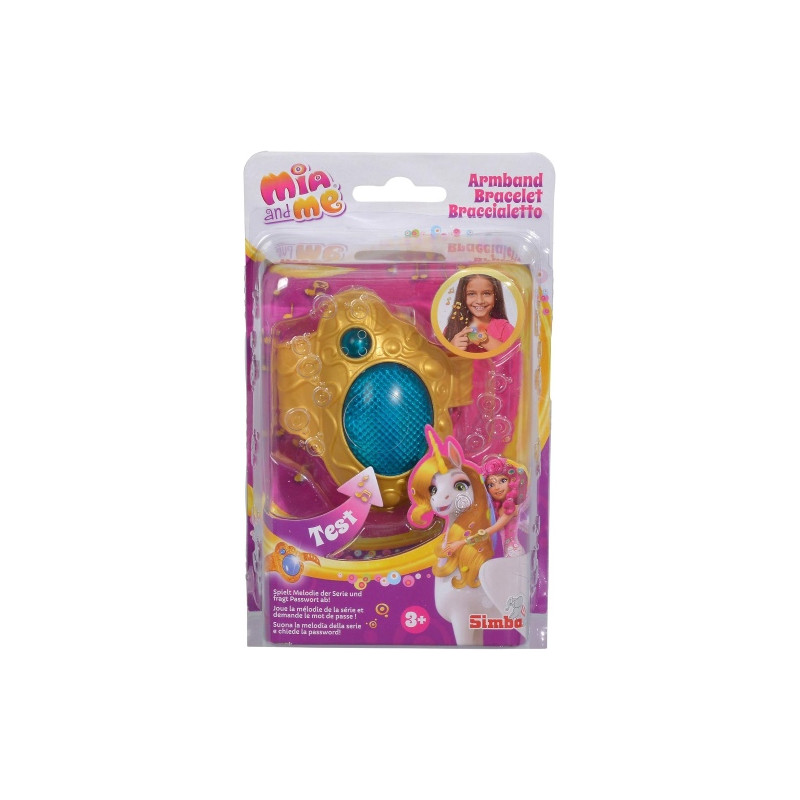 Ecost prekė po grąžinimo Simba 109480101 - Mia ir Me apyrankė su šviesa ir garsu