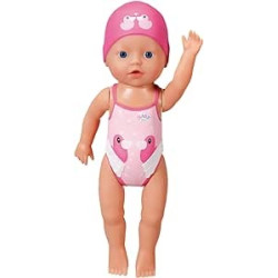 Ecost prekė po grąžinimo BABY born My First Swim Girl 834060 Zapf Creation Waterproof Wind-Up Bath D