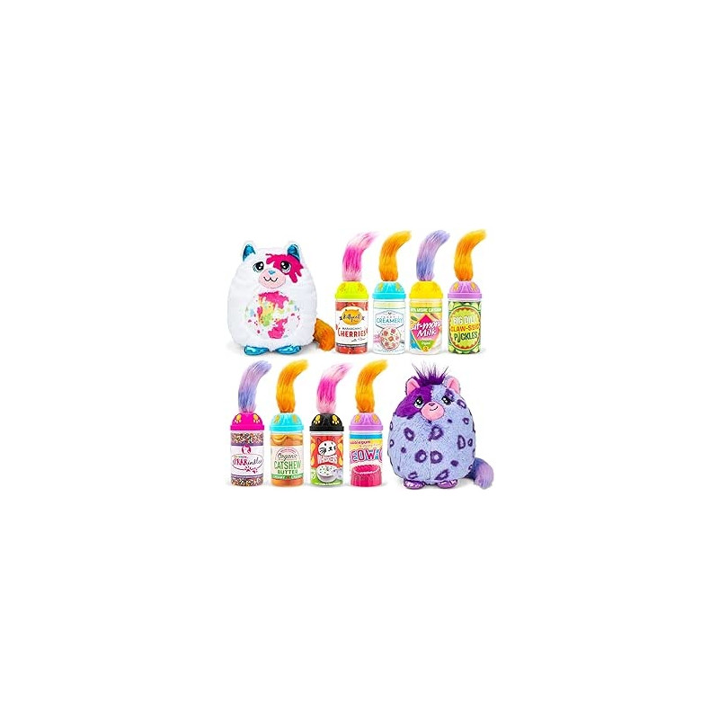 Ecost prekė po grąžinimo Misfittens Basic Fun 03936 Cats, Wave 1 Surprise Stuffed Toys