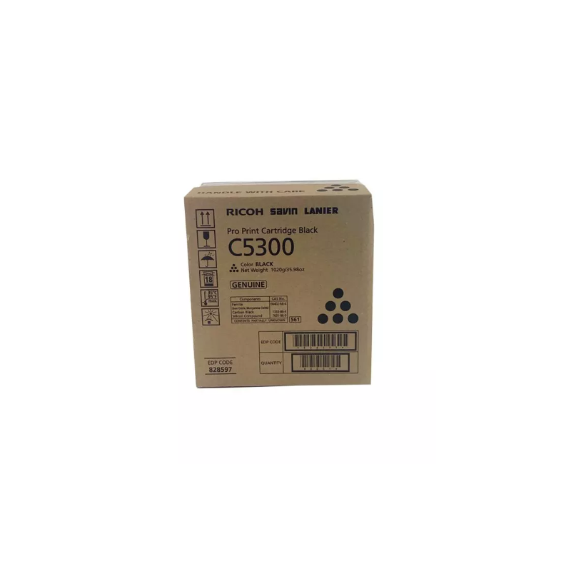 Ricoh C5300 (828601), juoda kasetė lazeriniams spausdintuvams, 31000 p