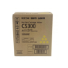 Ricoh C5300 (828602), geltona kasetė lazeriniams spausdintuvams, 26000