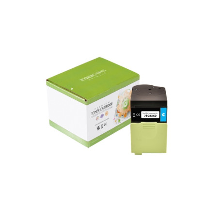 Static Control Lazerinė kasetė žydra, suderinama su Lexmark 78C2XC0