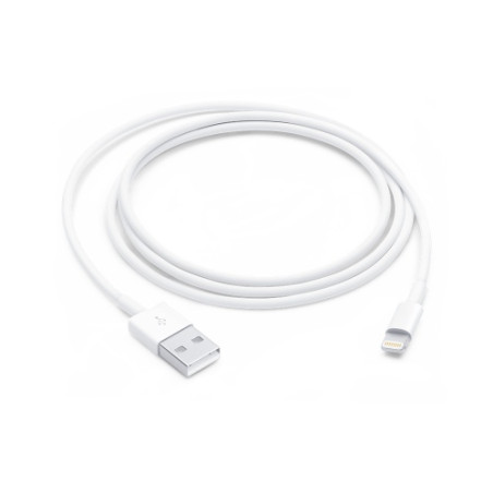 Apple Lightning į USB-A Kabelis, 1 m, Balta