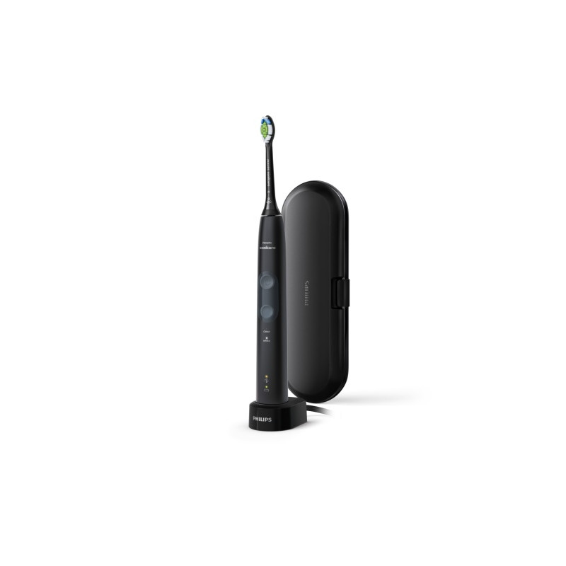 Philips Sonicare ProtectiveClean 4500 Series HX6830/53 Elektrinis dantų šepetėlis, Juoda/Pilka
