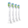 Philips Sonicare W2 Optimal White HX6064/87 Sonic Dantų šepetėlio galvutės, Balta