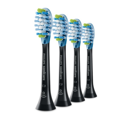 Philips Sonicare C3 Premium Plaque Defence HX9044/88 Sonic Dantų šepetėlio galvutės, Juoda