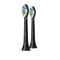 Philips Sonicare W2 Optimal White HX6062/88 Sonic Dantų šepetėlio galvutės, Juoda