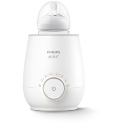 Philips Avent Premium SCF358/00 Greitai veikiantis buteliukų šildytuvas, Balta