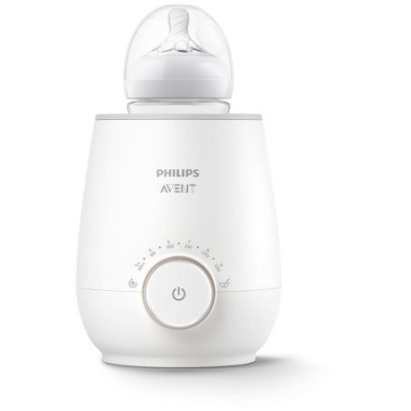 Philips Avent Premium SCF358/00 Greitai veikiantis buteliukų šildytuvas, Balta