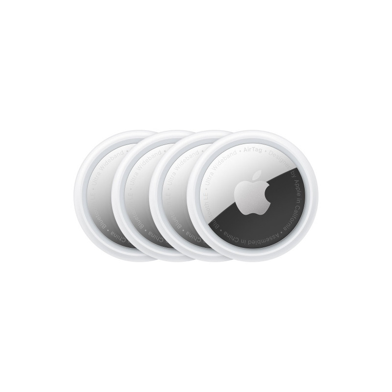 Apple MX542LL/A AirTag (4-Pack) Bluetooth, Ultra Wideband, Balta