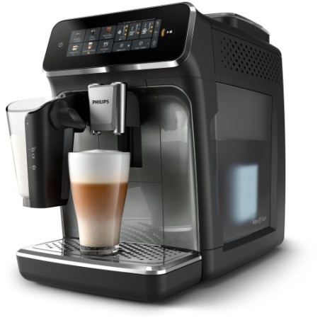 Philips LatteGo 3300 Series EP3349/70 Kavos aparatas, Black/Silver