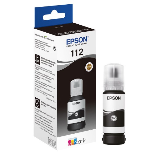 Ink Epson 112 (C13T06C14A) BK 127ml OEM-RAŠALAI-BIURO PREKES