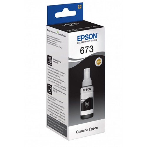 Ink Epson T6731 (C13T67314A) BK 70ml OEM-RAŠALAI-BIURO PREKES