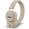 Marshall Major V Belaidės ausinės, Bluetooth, Cream