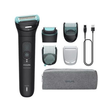 Philips 7000 Series Body Groomer BG7470/15 Plaukų skustuvas / kirpimo mašinėlė, Juoda