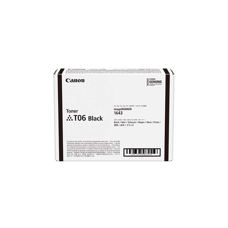 Canon T06 (3526C001) Lazerinė kasetė, Juoda