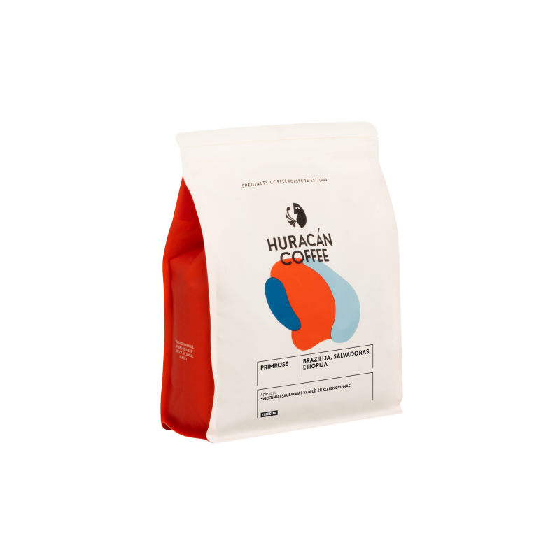 Kavos pupelės Huracan Coffee PRIMROSE, 1 kg