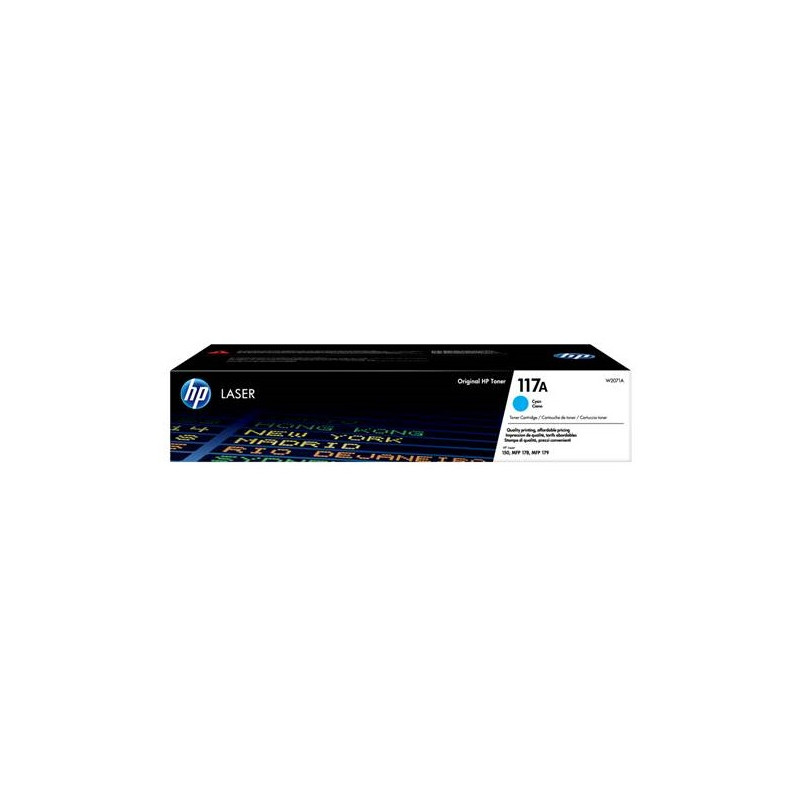 Kasetė HP No.117A (W2071A) CY 700psl OEM