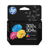 Kasetė HP No.302XL/304XL (B7RT8AE) CMY 300psl OEM