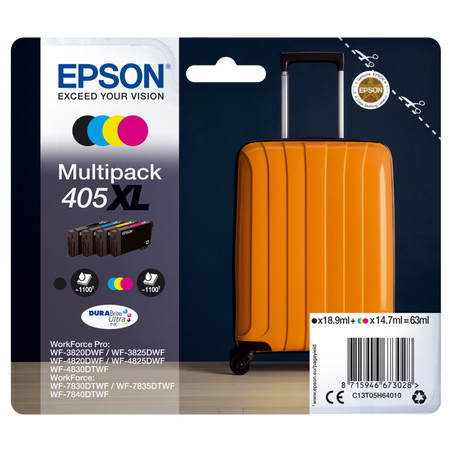 Kasetė Epson 405XL (C13T05H64010) Multipack OEM