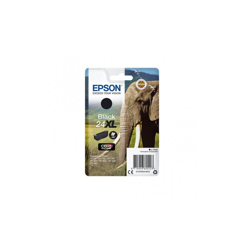 Kasetė Epson T2431 (24XL) BK 500psl. OEM