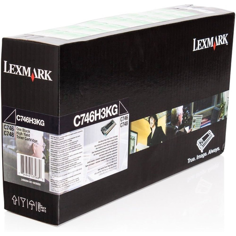 Kasetė Lexmark C746H3KG BK 12000psl. OEM