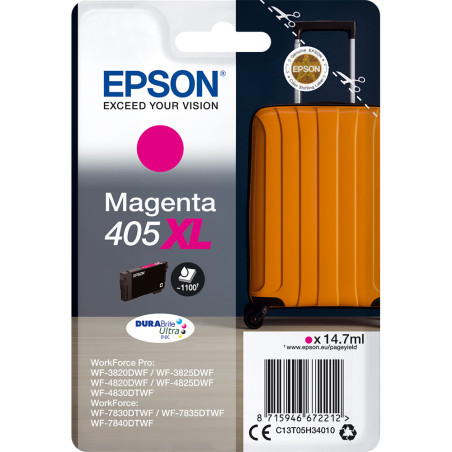 Kasetė Epson 405XL (C13T05H34010) MG 14.7ml OEM