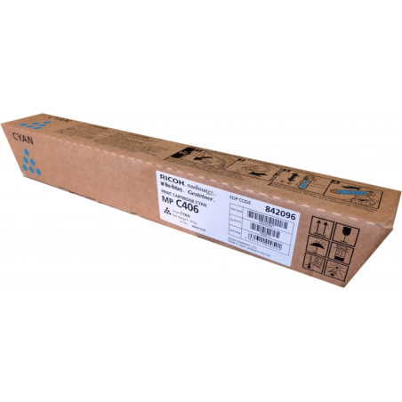 Ricoh MP C406 (842096) Lazerinė kasetė, Žydra