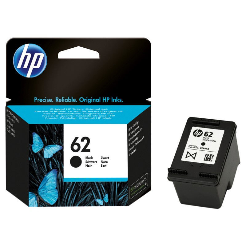 Kasetė HP No.62 (C2P04AE) BK 200psl. OEM