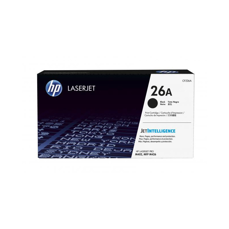 Kasetė HP CF226A BK 3100psl OEM