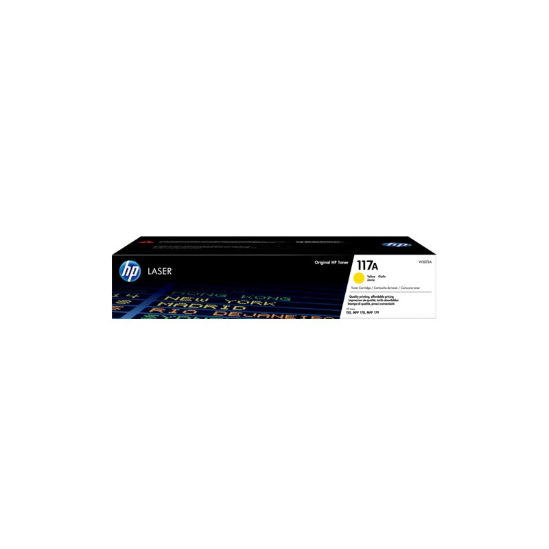 Kasetė HP No.117A (W2072A) YL 700psl OEM