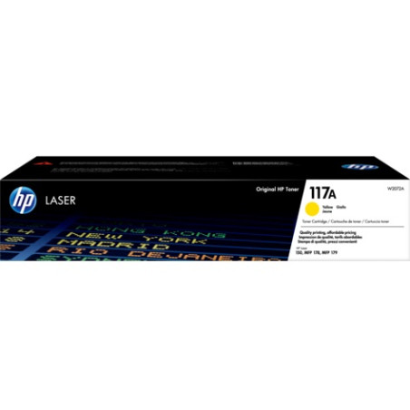 Kasetė HP No.117A (W2072A) YL 700psl OEM