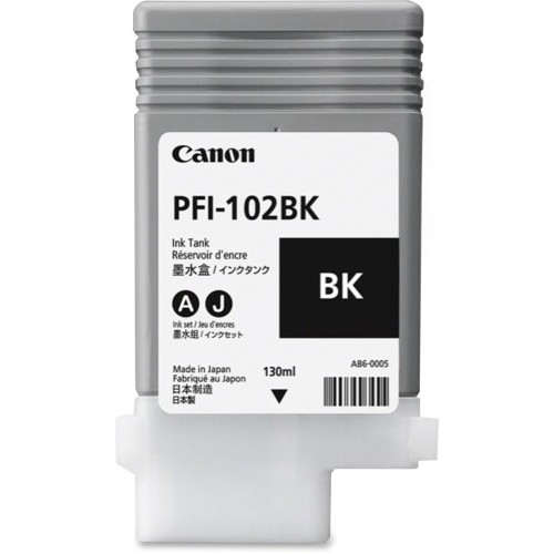 Kasetė Canon PFI-102K (0895B001) BK 130ml OEM-RAŠALINĖS KASETĖS