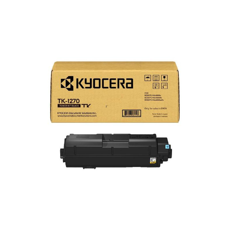 Kasetė Kyocera TK-1270 BK 10000psl OEM