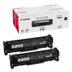 Kasetė Canon 718 (2662B005/2662B017) BK 2-pack OEM