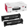 Kasetė Canon 718 (2662B005/2662B017) BK 2-pack OEM