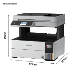 Epson EcoTank L6460 Spausdintuvas rašalinis spalvotas MFP A4 37 ppm Wi-Fi Ethernet LAN