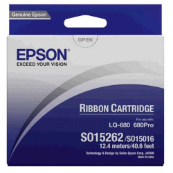 Epson LQ-680 (C13S015262) (C13S015016) Juostelės kasetė, Juoda