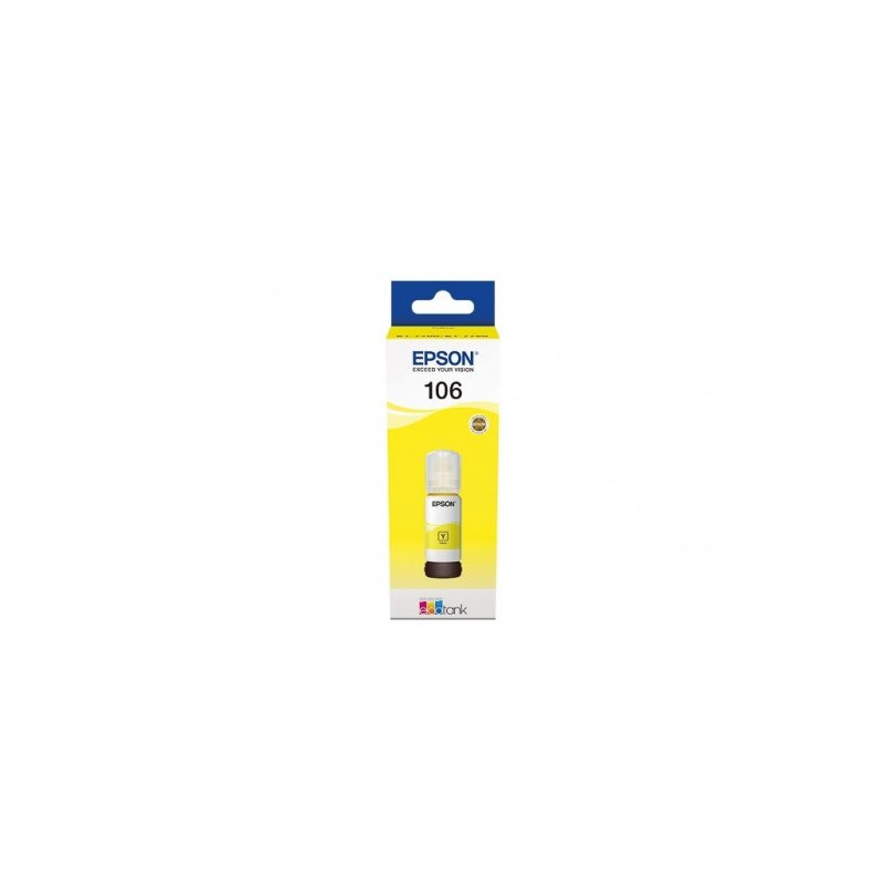 Epson 106 EcoTank (C13T00R440) Rašalo papildymo buteliukas, Geltona